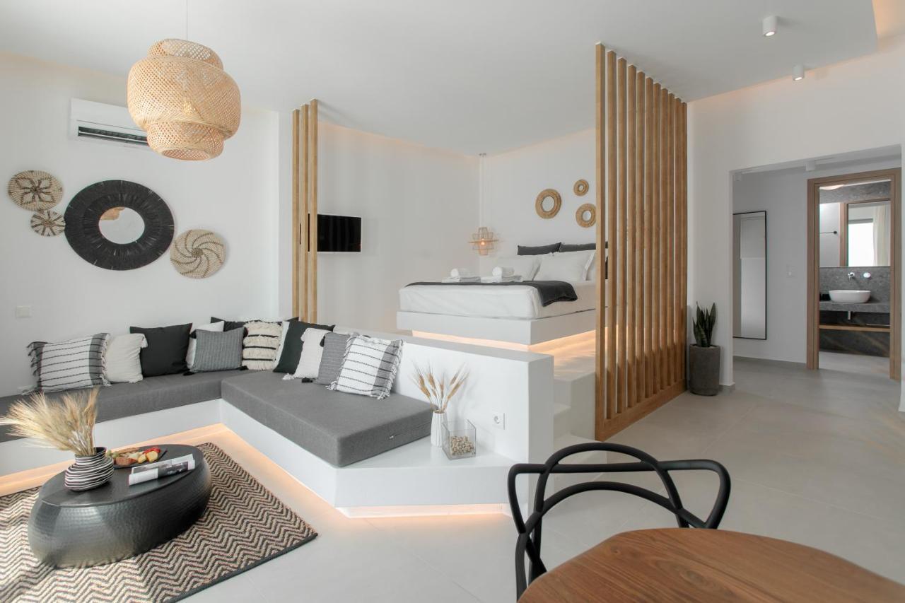 Seanfinity Beachfront Suites Mikri Vigla Exterior foto
