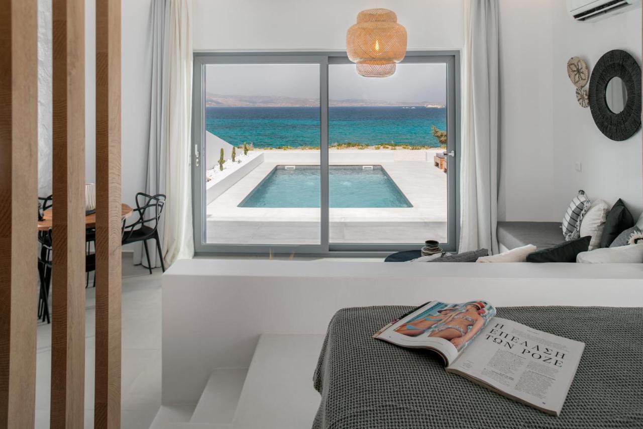 Seanfinity Beachfront Suites Mikri Vigla Exterior foto